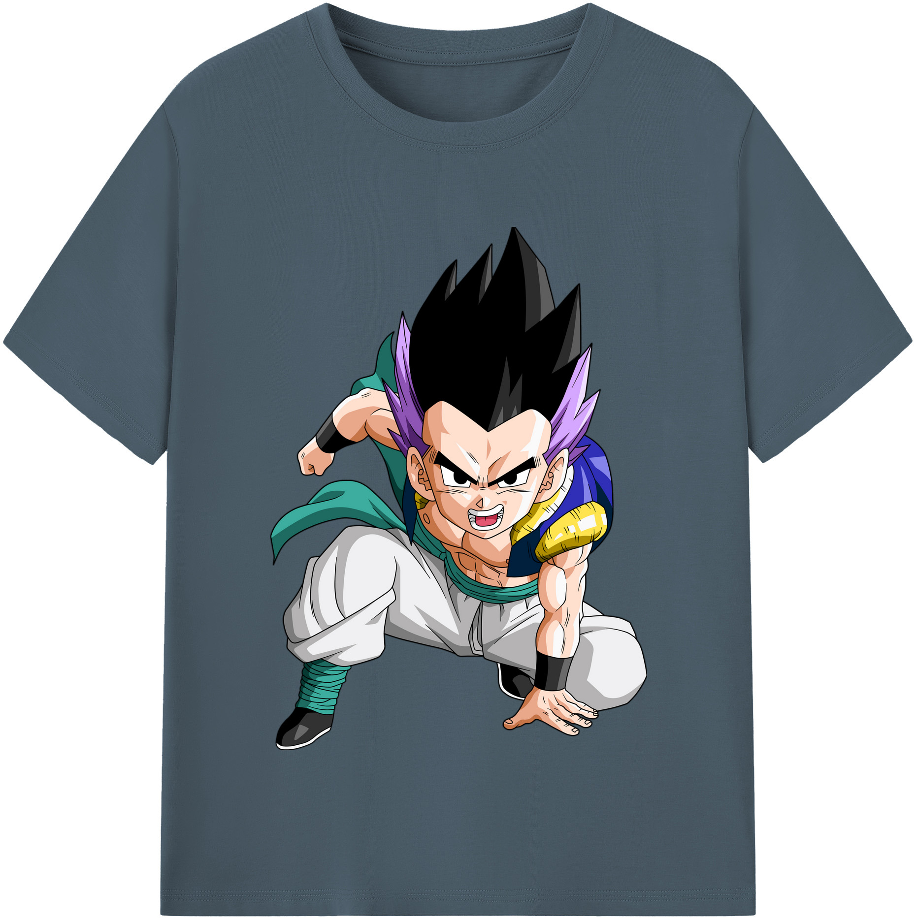 （画像用） ドラゴンボール 孫 悟飯（そんごはん）DRAGON BALL Son Gohan 綿100％半袖Tシャツ（フロントプリント）